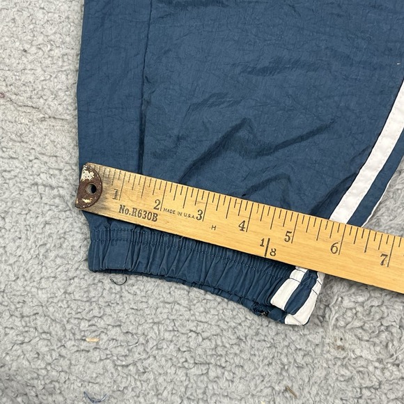 Vintage 90s Adidas 3 Stripe Track Pants Baggy Lightweight Size Medium - Picture 10 of 12